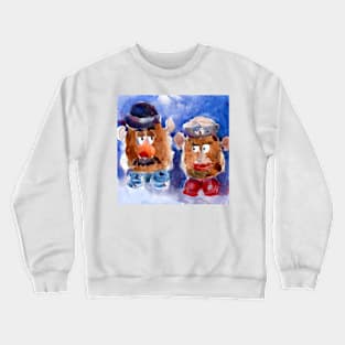 Mr.and Mrs Potatoe Head Crewneck Sweatshirt